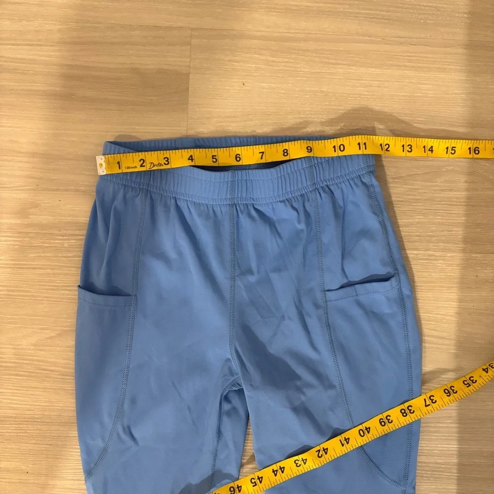 Baleaf Kids Riding Pants with Knee Patches Zipper Ankles Blue Size L